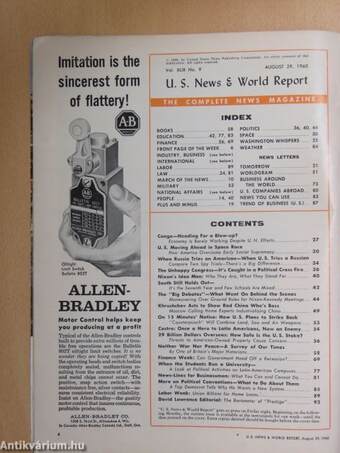 U. S. News & World Report August 1960