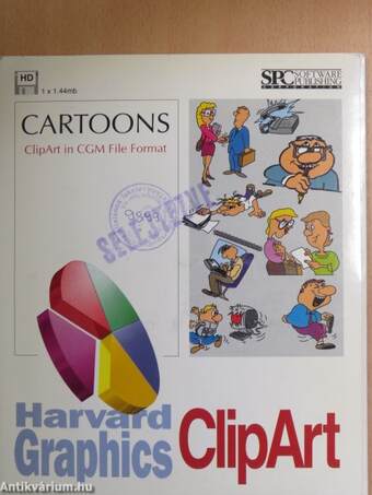 Harvard Graphics ClipArt - Cartoons - Floppy-val