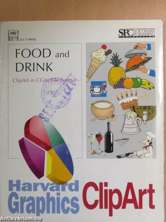 Harvard Graphics ClipArt - Food and Drink - 2 Floppy-val