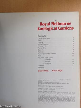 The Royal Melbourne Zoological Gardens 