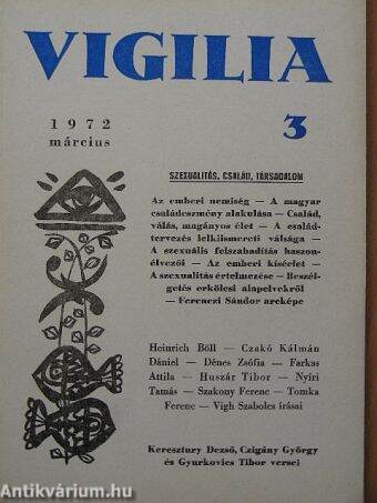 Vigilia 1972. máricus