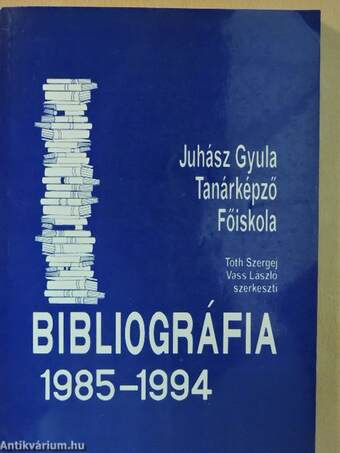 Bibliográfia 1985-1994