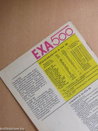 EXA 500