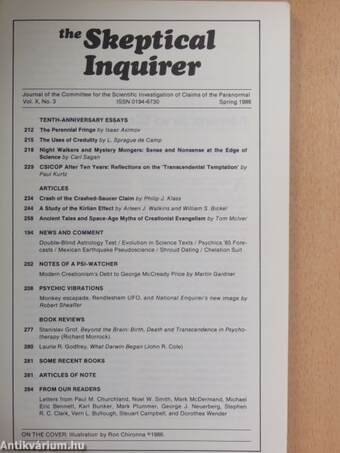 The Skeptical Inquirer Spring 1986