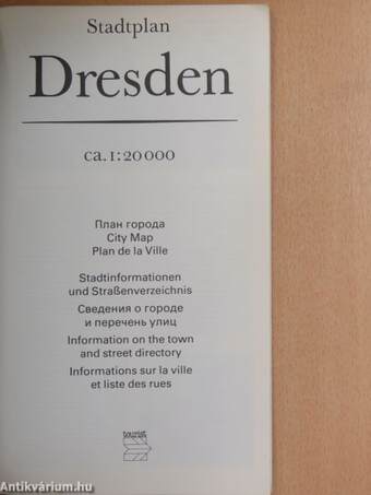 Stadtplan Dresden