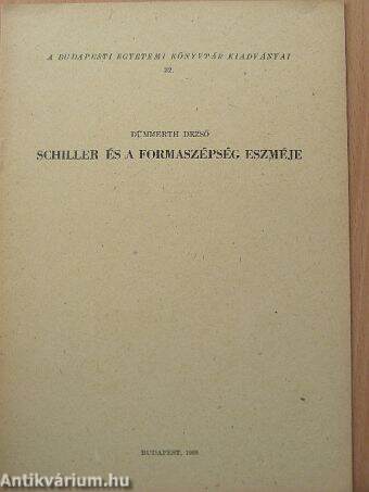 Schiller és a formaszépség eszméje