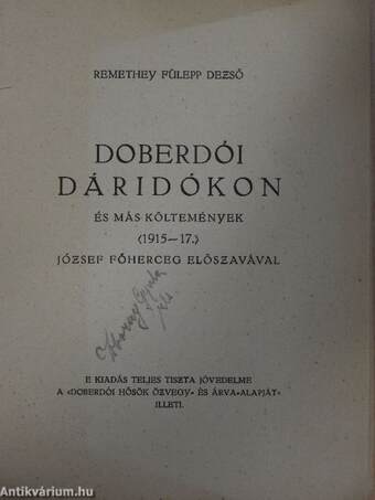 Doberdói dáridókon