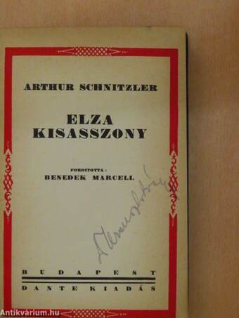 Elza kisasszony