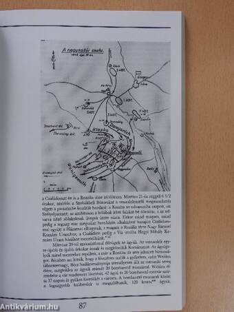 Komárom ostroma 1849-ben (dedikált példány)