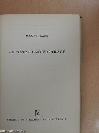 Aufsätze und Vorträge