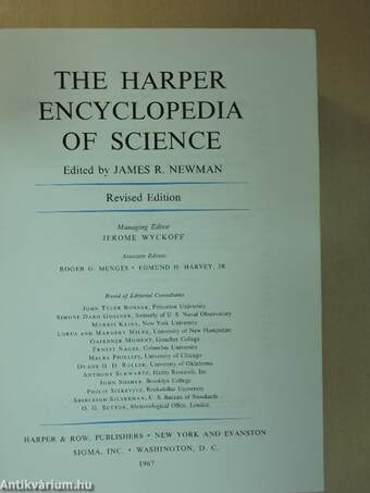 The Harper Encyclopedia of Science