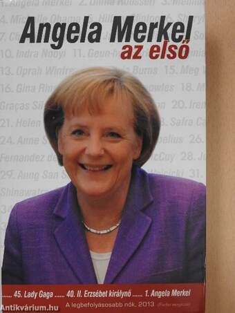 Angela Merkel, az első