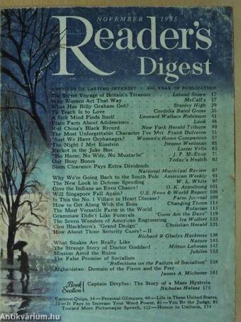 The Reader's Digest November 1955