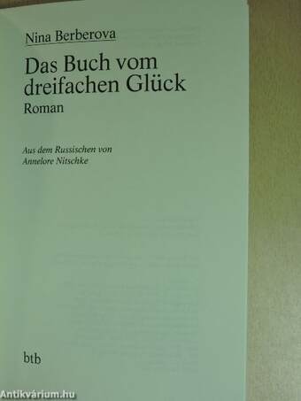 Das Buch vom dreifachen Glück