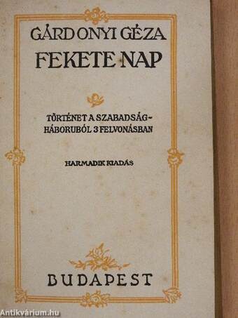 Fekete nap/Karácsonyi álom