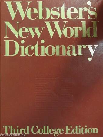 Webster's New World Dictionary of American English