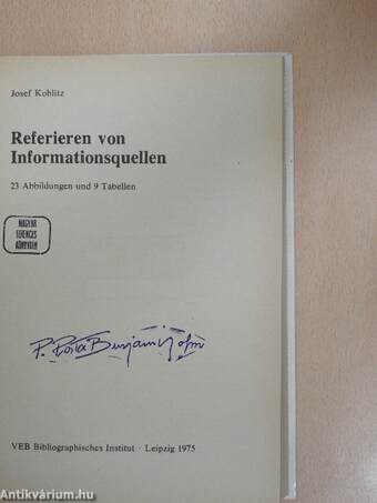 Referieren von Informationsquellen