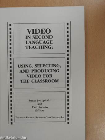 Video in Second Language Teaching