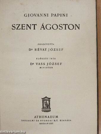 Szent Ágoston