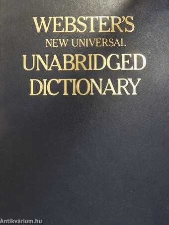 Webster's New Universal Unabridged Dictionary