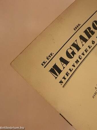 Magyarosan 1940/3.