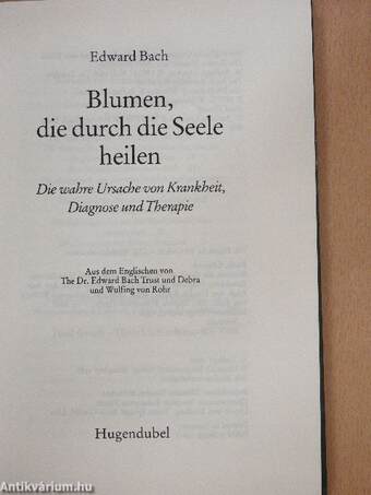 Blumen, die durch die Seele heilen