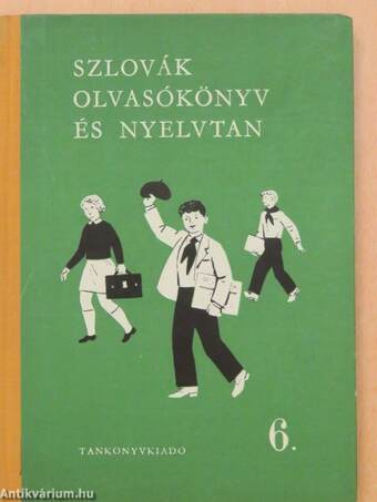 Szlovák olvasókönyv és nyelvtan 6.
