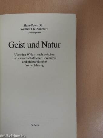 Geist und Natur