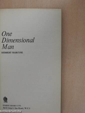 One dimensional man