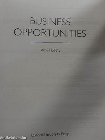 Business Opportunities