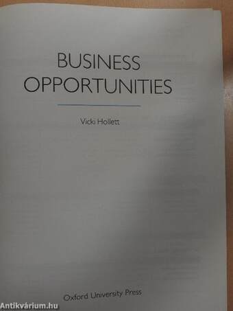 Business Opportunities