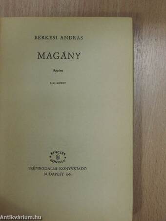 Magány I-II.