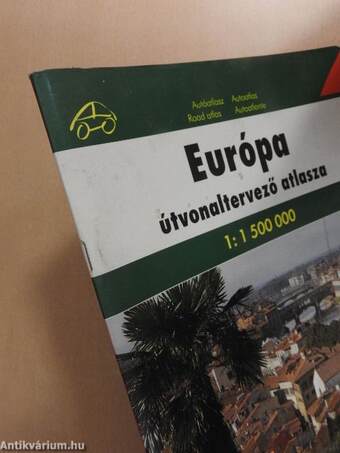 Európa útvonaltervező atlasza