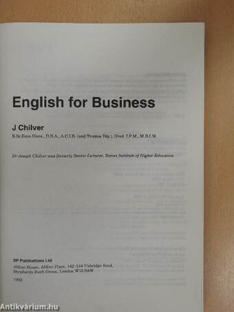 English for Business