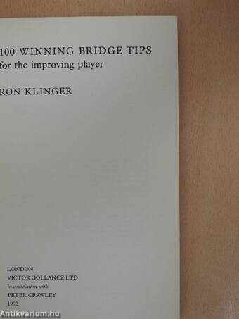 100 Winning Bridge Tips