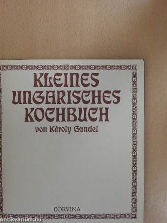 Kleines Ungarisches Kochbuch