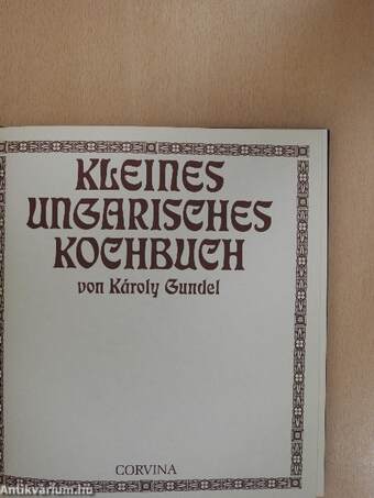 Kleines Ungarisches Kochbuch