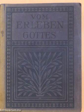 Vom Erleben Gottes