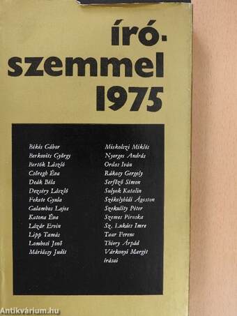 Írószemmel 1975