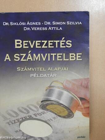 Bevezetés a számvitelbe