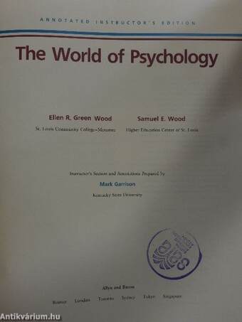 The World of Psychology