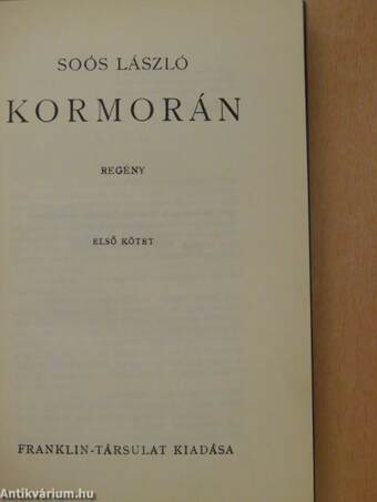 Kormorán I-II.