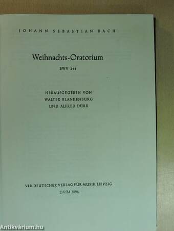 Weihnachts-Oratorium