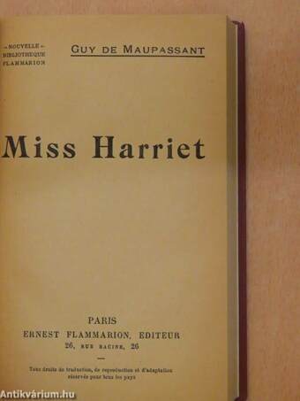 Miss Harriet