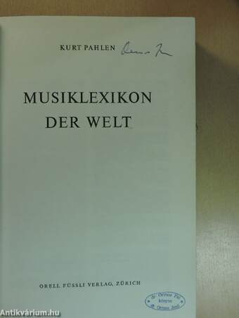 Musiklexikon der Welt