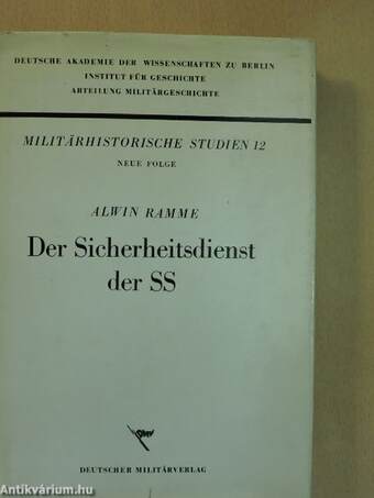 Die Sicherheitsdienst der SS