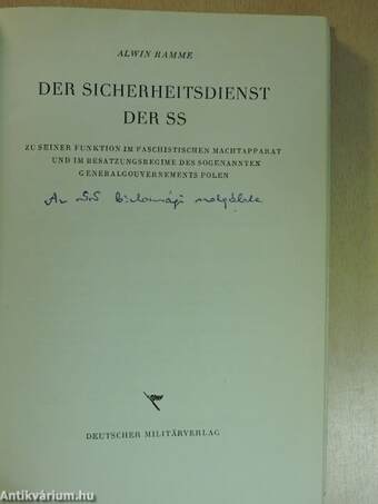 Die Sicherheitsdienst der SS