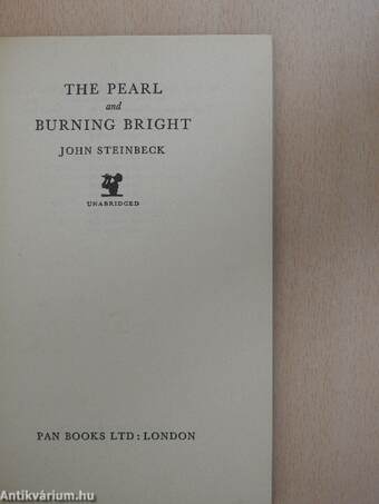 The Pearl and Burning Bright