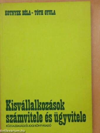 Kisvállalkozások számvitele és ügyvitele