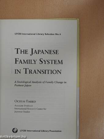 The Japanese Family System in Transition